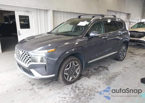 2021 Hyundai Santa Fe Hybrid Limited from USA, damaged, VIN KM8S5DA1XMU012403